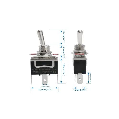 Intrerupator comutator ON OFF universal 12V 8A — imaginea 5