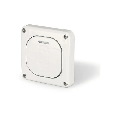 Intrerupator simplu Scame, protectie la umiditate IP66, alb