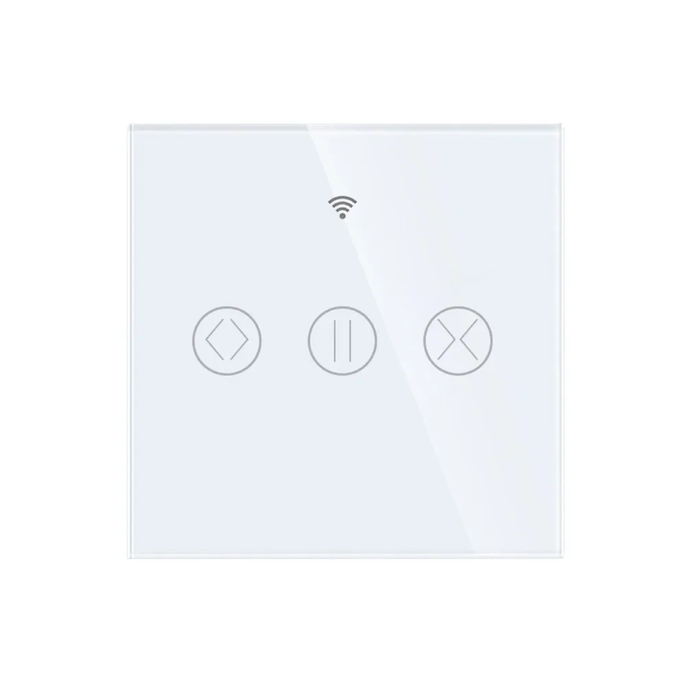 Intrerupator smart Wi-fi pentru jaluzele, alb