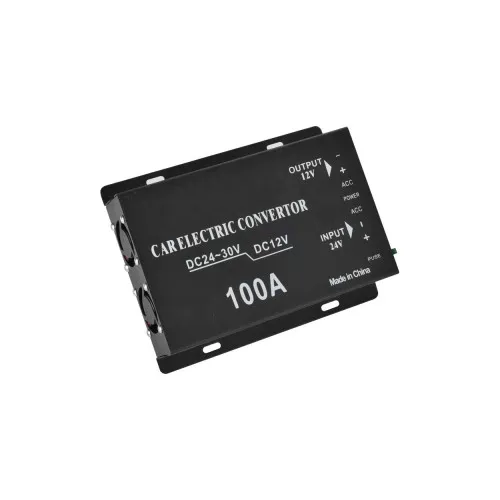 Invertor 100A 24V-12V varf putere 100A consum continuu 60A — imaginea 2