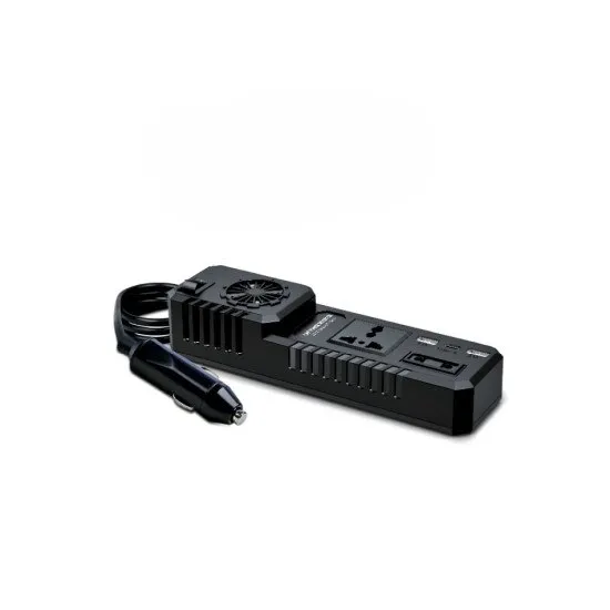 Invertor auto 12V 220V 200W port USB Type-C protectii multiple