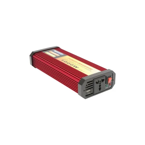 Invertor tensiune auto 12V 220V 1000W unda sinusoidala modificata cu port USB 5V 1A — imaginea 3