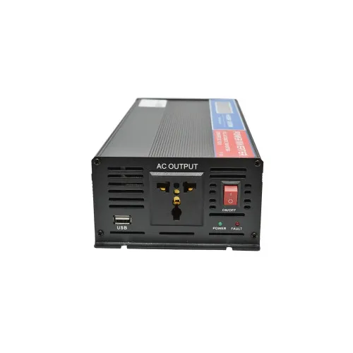 Invertor tensiune auto 12V 220V 2000W unda sinusoidala modificata cu USB si ecran LCD — imaginea 3