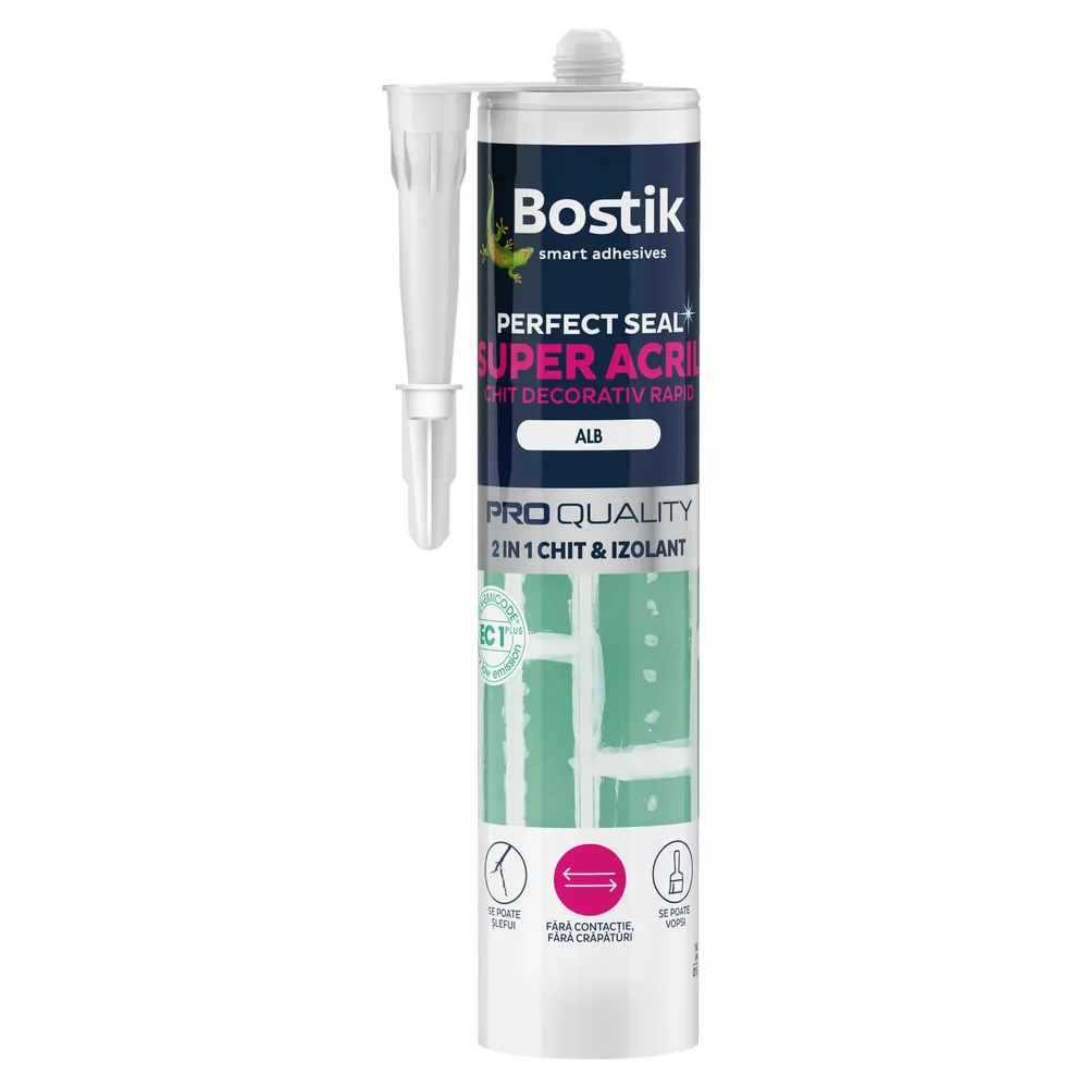 Izolant acrilic, Bostik Super Acril 2 in 1, 280 ml
