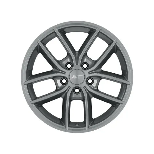 Jante AGT 16x6.5 ET38 5x114.3 gri antracit hyper black compatibile Dacia Renault Nissan Toyota Cod: AGT 16255-0188 — imaginea 2