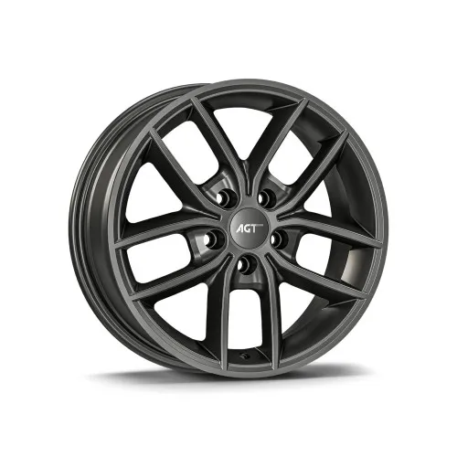Jante AGT 16x6.5 ET38 5x114.3 gri antracit hyper black compatibile Dacia Renault Nissan Toyota Cod: AGT 16255-0188