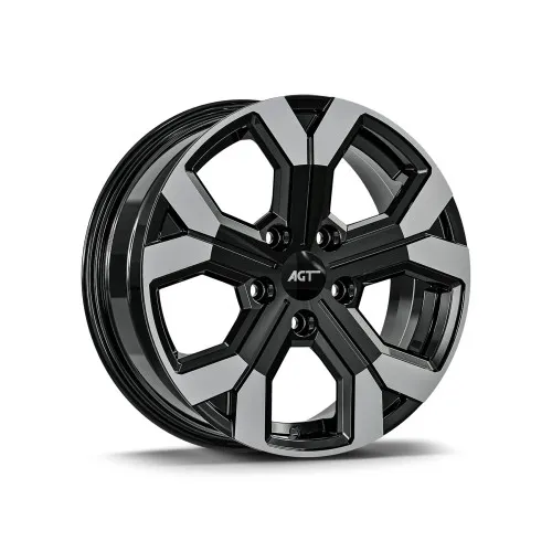 Jante AGT 17x6.5 ET32 5x114.3 diamond cut compatibile Dacia Renault Nissan Toyota Cod: AGT 17260-2396