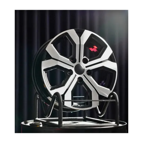 Jante AGT 17x6.5 ET40 5x114.3 negru polish compatibile Dacia Renault Nissan Toyota Cod: AGT 17260-1491 — imaginea 4