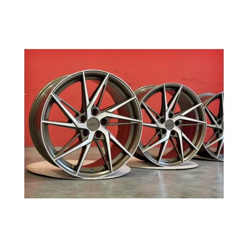 Jante AGT 18x8 ET35 5x112 bronz polish mat compatibile Audi BMW Volkswagen Mercedes Skoda Seat Cod: AGT 18259-0110 — imaginea 4