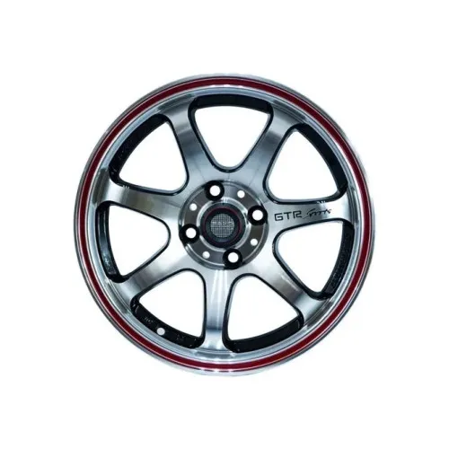 Jante ART 16x7 4x108 ET35 Negru polish compatibile Ford, Volvo, Peugeot, Citroen R-L — imaginea 2