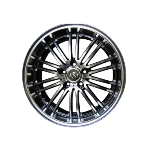 Jante ART 16x7 5x120 ET25 negru polish diamond cut compatibile BMW — imaginea 2