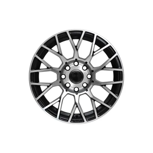 Jante auto PDW 14x6 4x100 ET30 negru lucios polish compatibile Dacia Renault Opel Volkswagen — imaginea 2