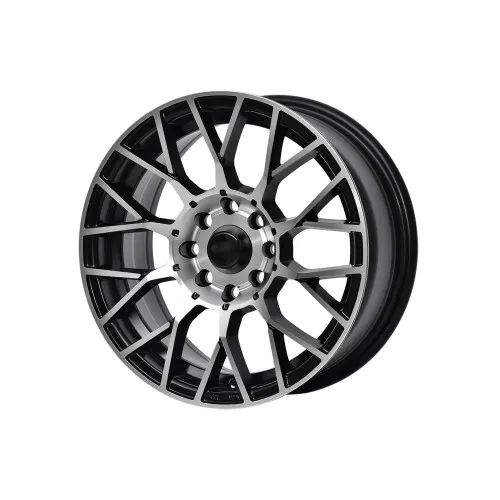 Jante auto PDW 14x6 4x100 ET30 negru lucios polish compatibile Dacia Renault Opel Volkswagen — imaginea 3