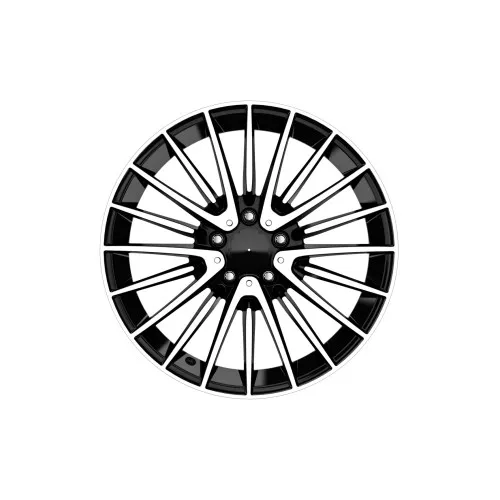 Jante DY1078 KM18x8 18x9 5x112 compatibile Mercedes diamond cut — imaginea 2
