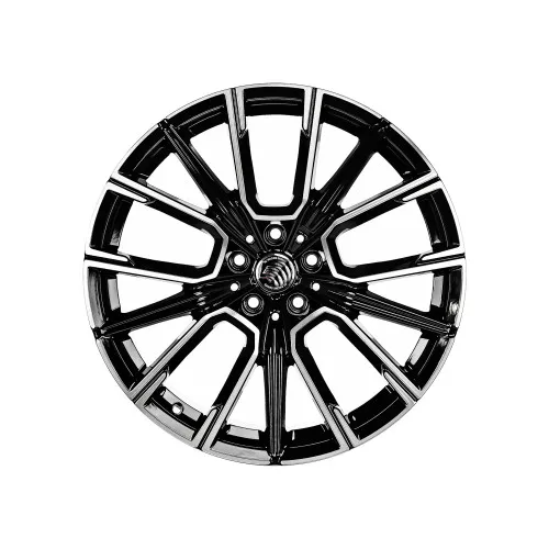Jante DY1146 KM 20x8.5 fata 20x9.5 spate 5x120 ET33 ET37 diamond cut compatibile BMW — imaginea 2