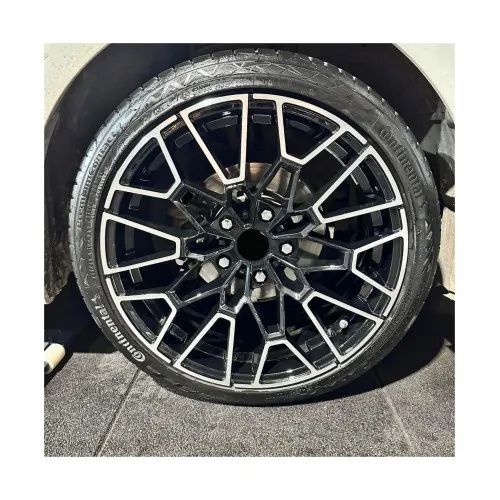 Jante DY1650 KM 20x9 fata 20x10 spate 5x120 ET30 ET40 negru polish compatibile BMW — imaginea 3
