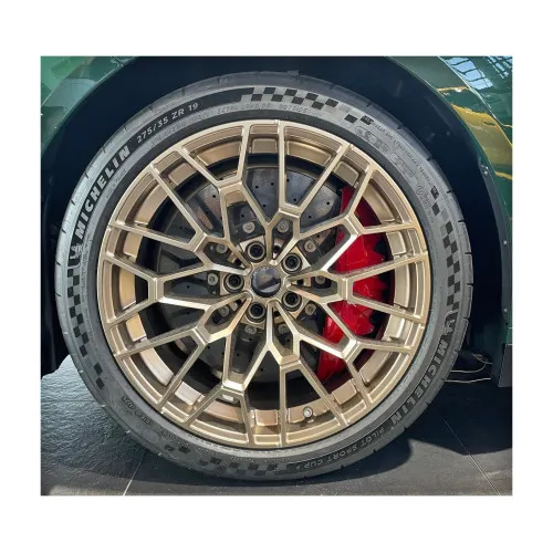Jante DY1659 KM 19x8.5 fata 19x9.5 spate 5x112 ET30 ET40 bronz mat compatibile BMW — imaginea 4