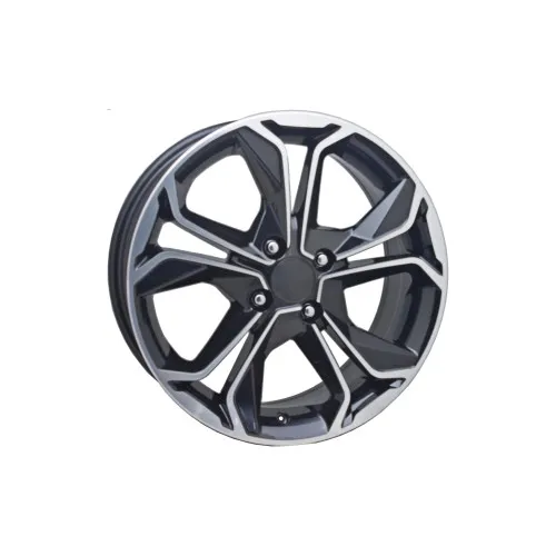 Jante DY176 KM 16x6.5 5x114.3 ET40 diamond cut compatibile Dacia, Renault, Nissan, Toyota