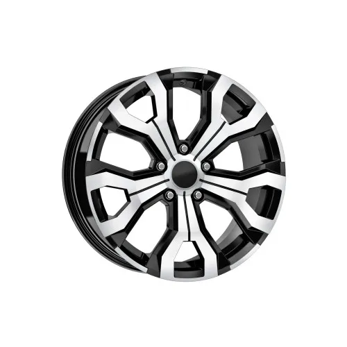 Jante DY1886 B/D KM 16x6.5 5x114.3 ET35 negru polish compatibile Dacia, Renault, Nissan, Toyota, Subaru, Honda, Lexus