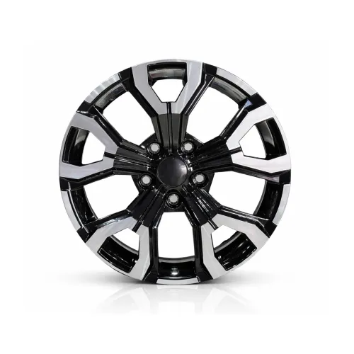 Jante DY1887 B/LD KM 17x7 5x114.3 ET35 negru diamond cut compatibile Dacia, Renault, Nissan, Toyota, Subaru, Honda, Lexus — imaginea 2