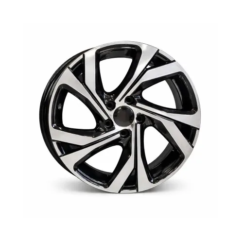Jante DY253 KM 16x6.5 4x100 ET35 negru polish compatibile Dacia, Renault, Opel, Nissan, Toyota, Subaru, Honda, Lexus