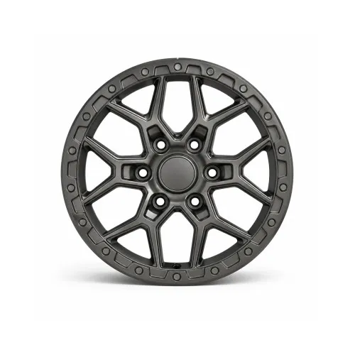 Jante DY411 KM 17x9 6x139.7 ET -12 gri mat antracit compatibile Ford Toyota Nissan Mitsubishi — imaginea 2