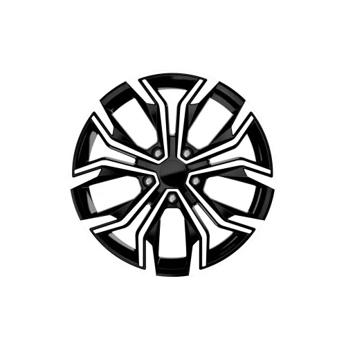 Jante DY666 KM 16x6.5 5x114.3 ET40 diamond cut compatibile Dacia, Renault, Nissan, Toyota — imaginea 2