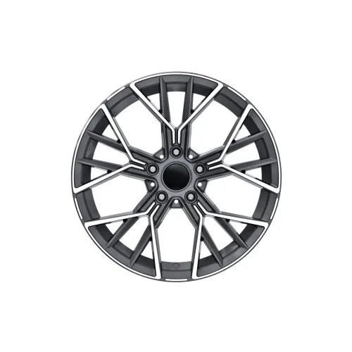 Jante DY710 KM 20x8.5 20x9.5 5x120 compatibile BMW gri antracit diamond cut — imaginea 2