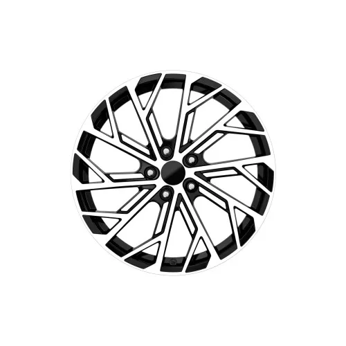 Jante DY819 KM 19x8.5 5x112 ET40 negru polish compatibile Audi — imaginea 2
