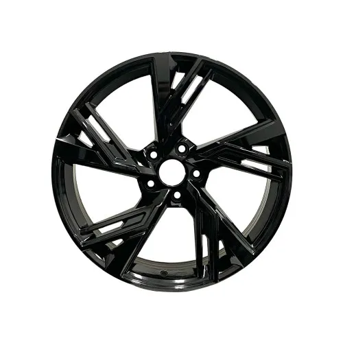 Jante PDW 18x8 5x112 ET35 negru lucios compatibile Audi, BMW, Volkswagen, Mercedes, Skoda, Seat, Cupra (NX) — imaginea 2