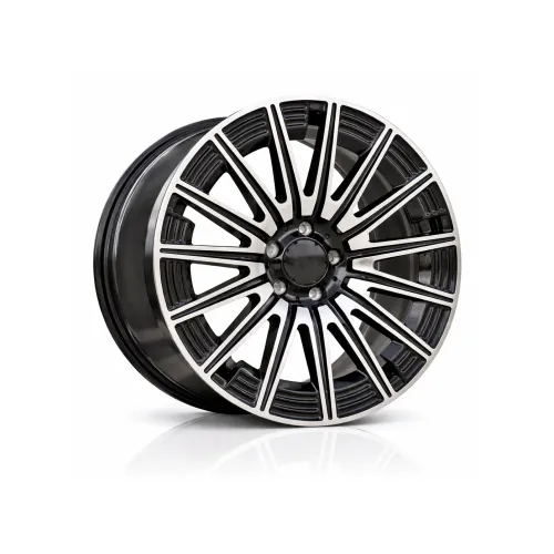 Jante PDW 19x8 fata 19x9 spate 5x112 ET40 ET58 negru polish compatibile Mercedes / FF957521990-03