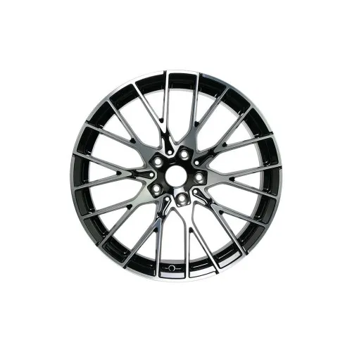 Jante PDW 20x8.5 fata 20x10 spate 5x112 ET25 ET33 negru polish compatibile BMW NX / LA5408R94 NX — imaginea 2