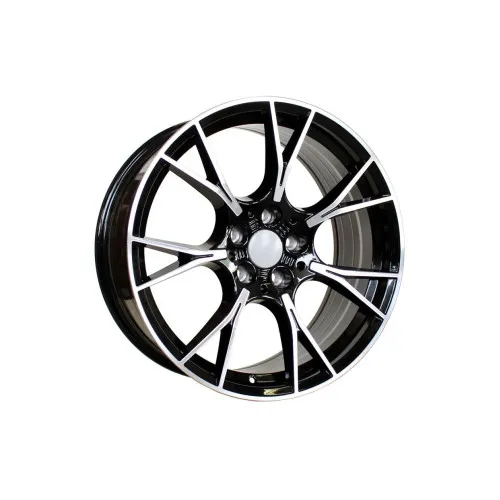 Jante PDW 20x8.5 fata 20x10 spate 5x112 ET25 ET33 negru polish compatibile BMW NX / LA5407R78 NX
