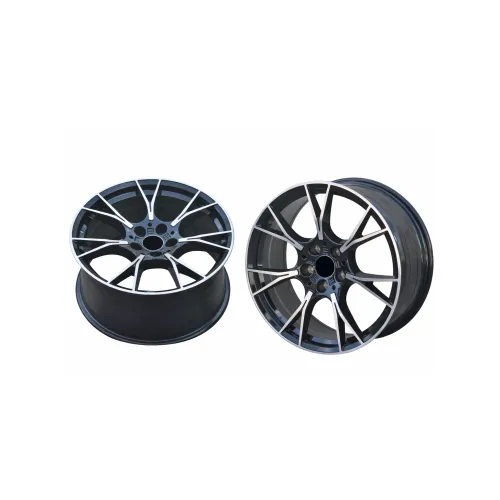Jante PDW 20x8.5 fata 20x10 spate 5x112 ET25 ET33 negru polish compatibile BMW NX / LA5407R78 NX — imaginea 6