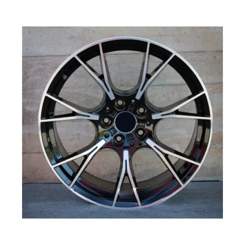 Jante PDW 20x8.5 fata 20x10 spate 5x112 ET25 ET33 negru polish compatibile BMW NX / LA5407R78 NX — imaginea 4