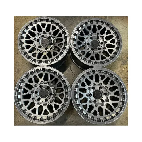 Jante PDW 4x4 17x8.5 6x139.7 ET0 bronz satinat negru compatibile Ford Ranger, Toyota Land Cruiser, Toyota Hilux, Nissan, Mitsubishi — imaginea 4