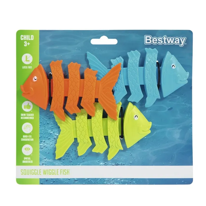Jucarie pentru piscina, forma peste, Bestway 26029, 20 x 17.5 cm — imaginea 8