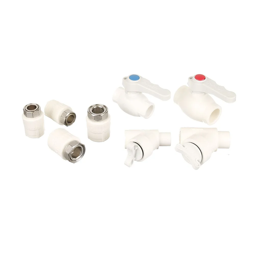 Kit 8 piese PPR pentru montare centrala