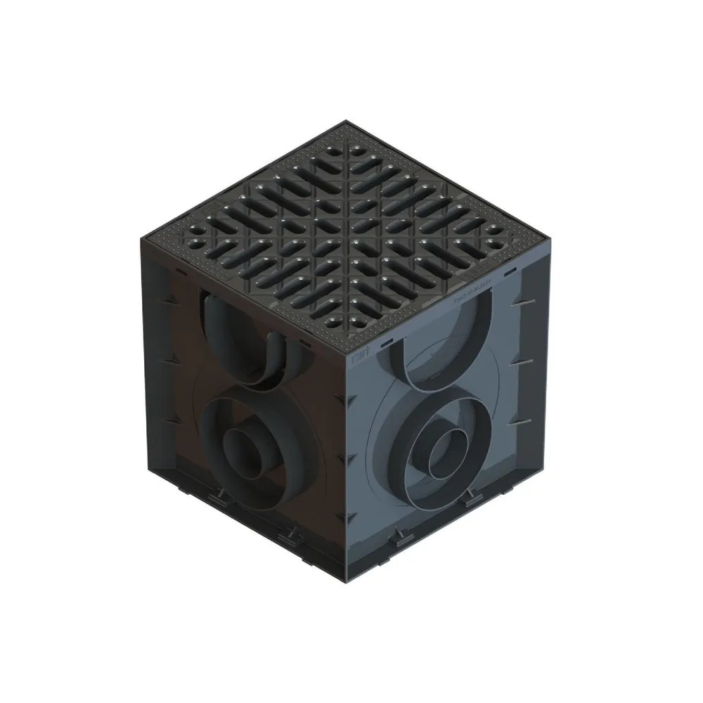 Kit camin pluvial Spark, polipropilena, clasa A15, 250 x 250 x 250 mm
