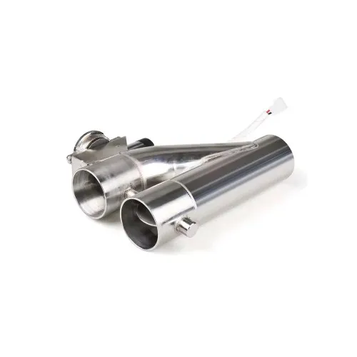 Kit cut off valve Y evacuare auto cu telecomanda 63 mm inox 12V — imaginea 5
