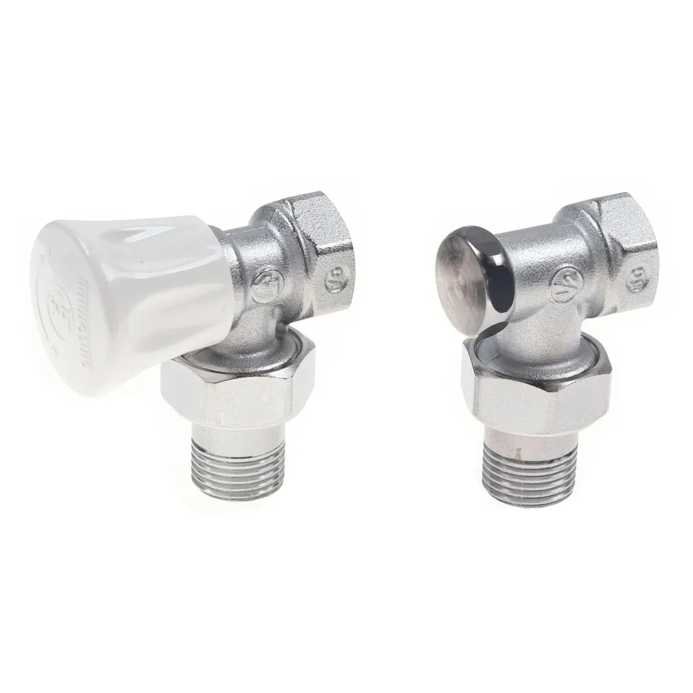 Kit robinet calorifer tur + robinet calorifer retur Giacomini R705KX003, alama, 1/2"