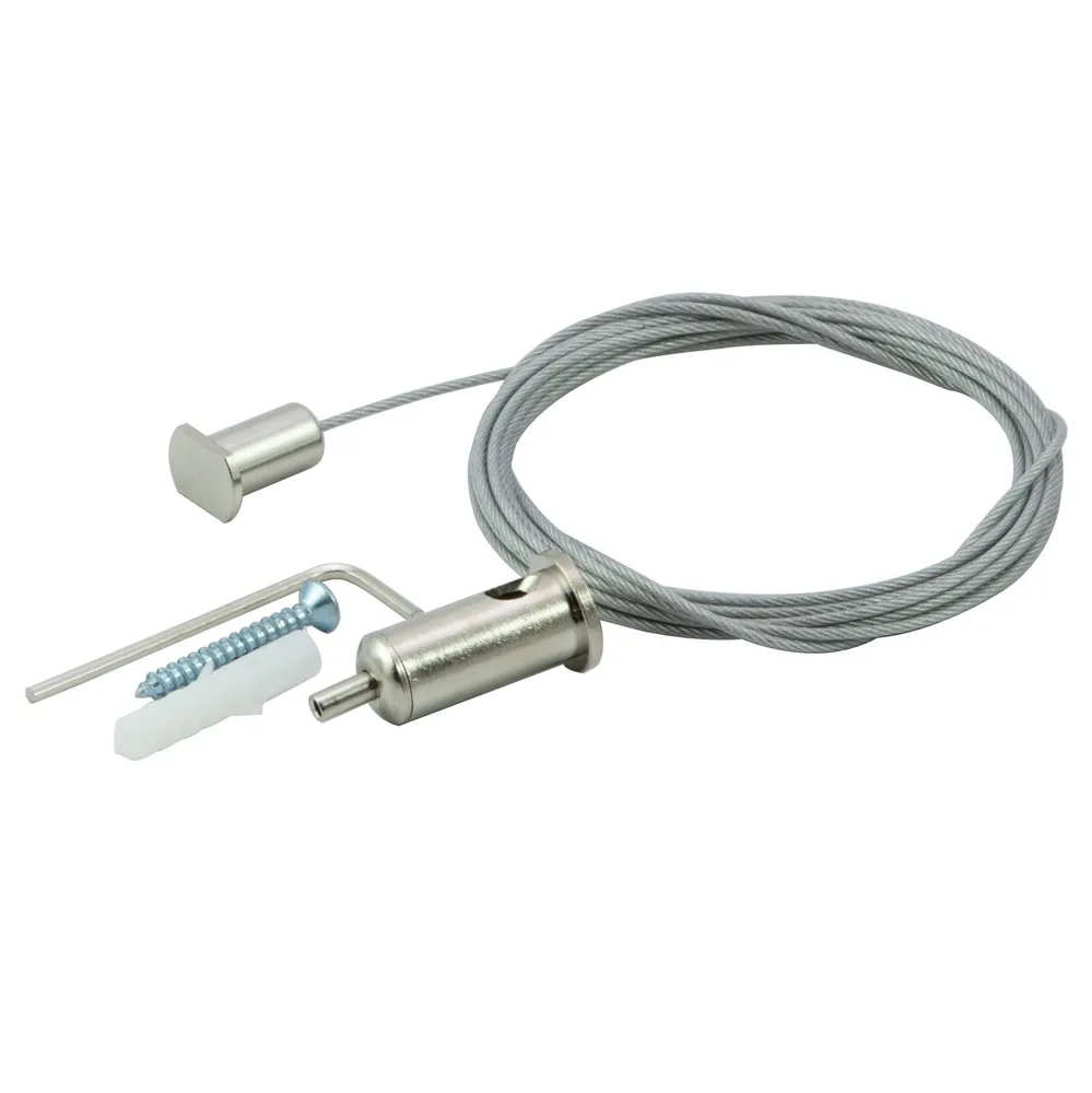 Kit suspendare Arelux MT1014, 250 V / 16 A, argintiu