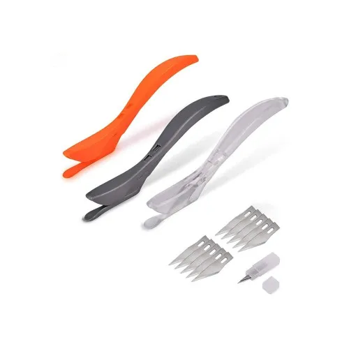 Lame cutter pentru folie si colant, set 5 bucati — imaginea 5
