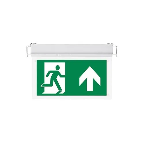 Lampa Exit LED 2W pentru iluminat de urgenta, montaj incastrat, 6000K
