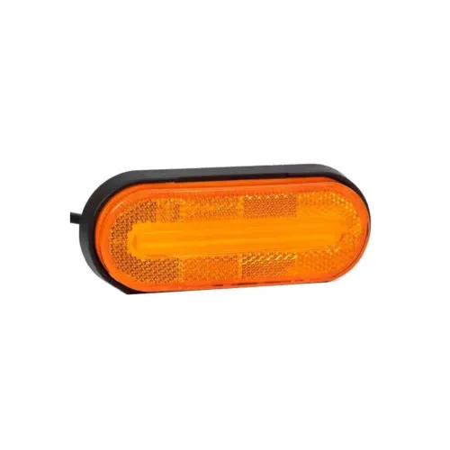 Lampa gabarit 124x51 LED galbena 12-36V Fristom