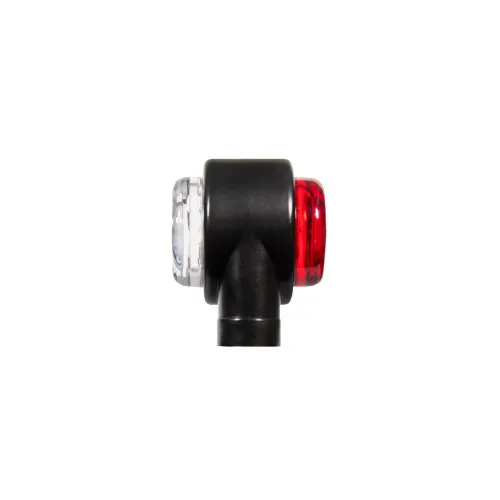 Lampa gabarit auto LED 12 SMD alb rosu 12V 24V Cod: FR 0105