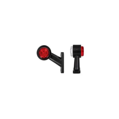 Lampa gabarit auto LED 12 SMD alb rosu 12V 24V Cod: FR 0107