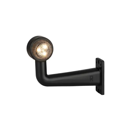 Lampa gabarit auto LED 12V 24V pentru camion remorca semiremorca lungime 17 cm — imaginea 4