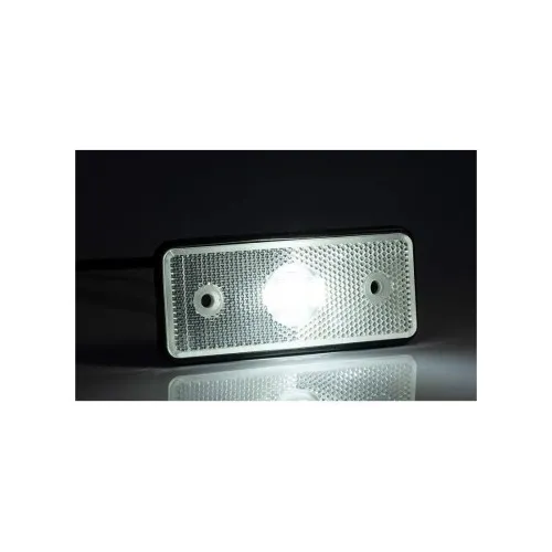 Lampa gabarit auto LED alba 110x45 mm 12-36V Fristom — imaginea 2