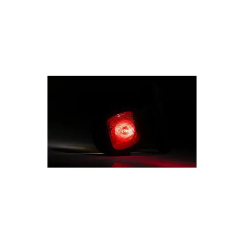 Lampa gabarit auto LED brat 68 mm rosie alba 12-36V IP68 Fristom — imaginea 5